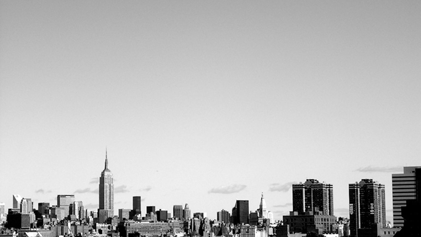 1366x768 Black and White City Wallpapers - Top Free Black and White City