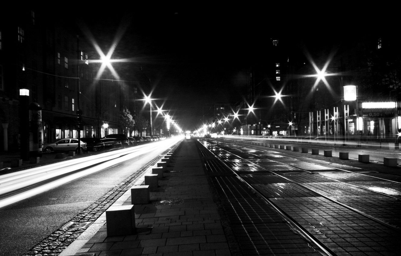 1332x850 Wallpaper the sidewalk, road, home, machine, Windows, lights