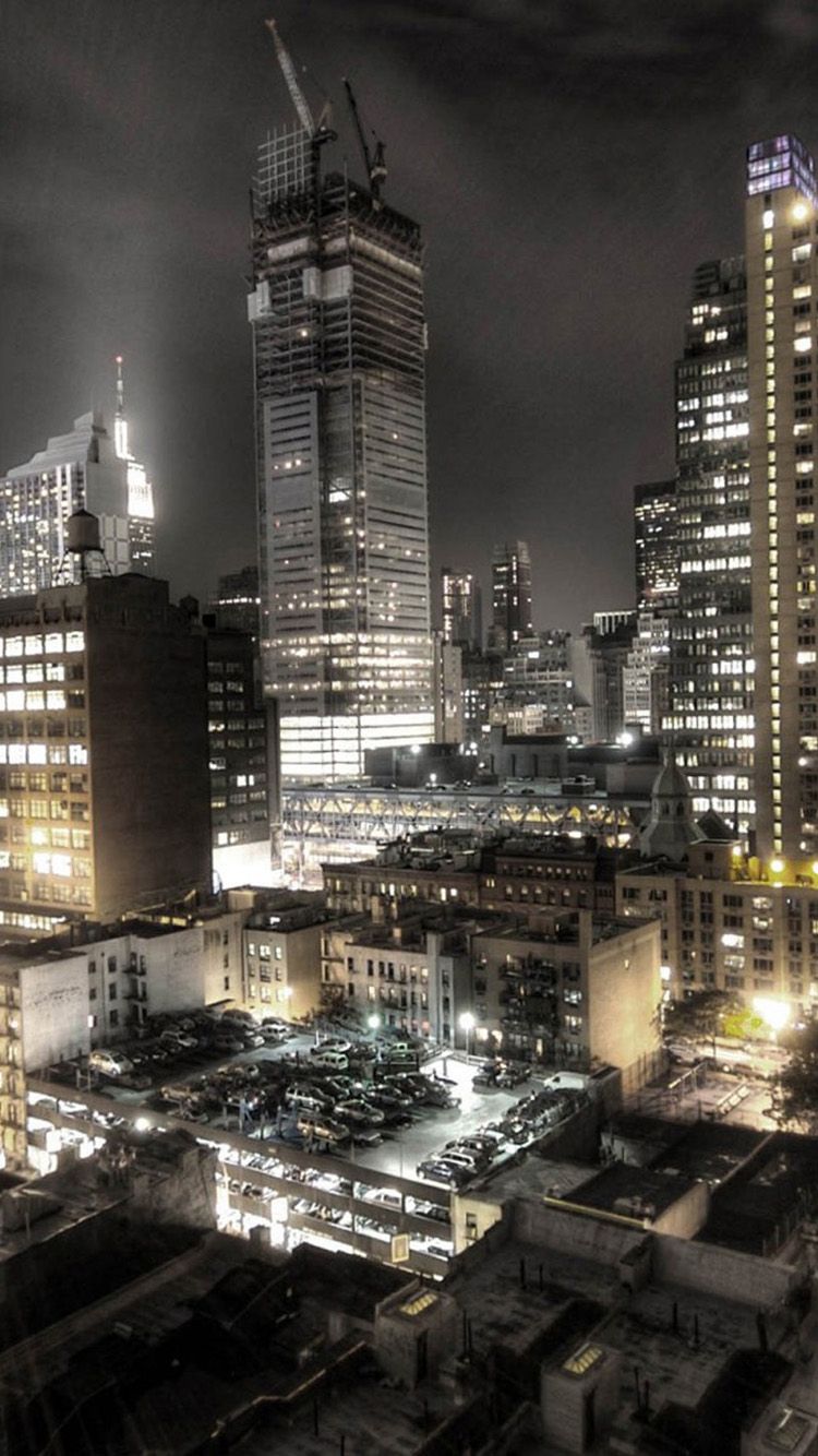 750x1334 Night City Desktop Iphone Wallpapers, Iphone Backgrounds - Black