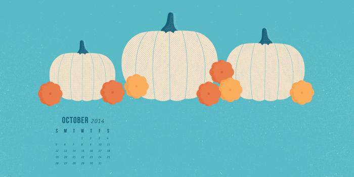 2560x1441 October 2014 Calendar Wallpapers - Sarah Hearts