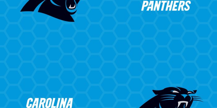 3000x3000 Carolina Panthers: Logo Pattern (Blue) - Officially Licensed