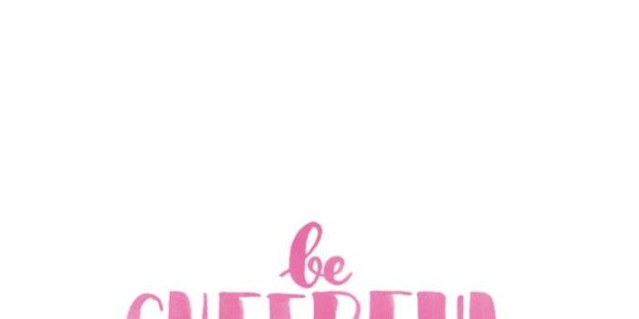 712x1334 Simple, quote, wallpaper, background, iPhone, pink, be cheerful