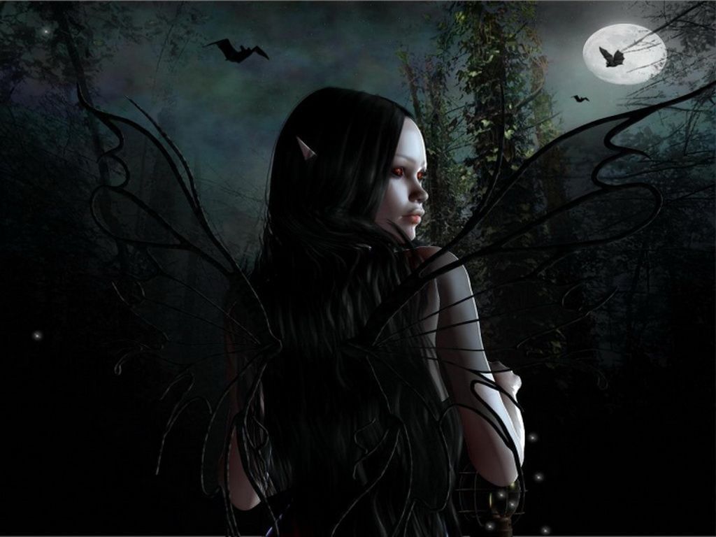 1024x768 Dark Fairy Wallpapers - Top Free Dark Fairy Backgrounds