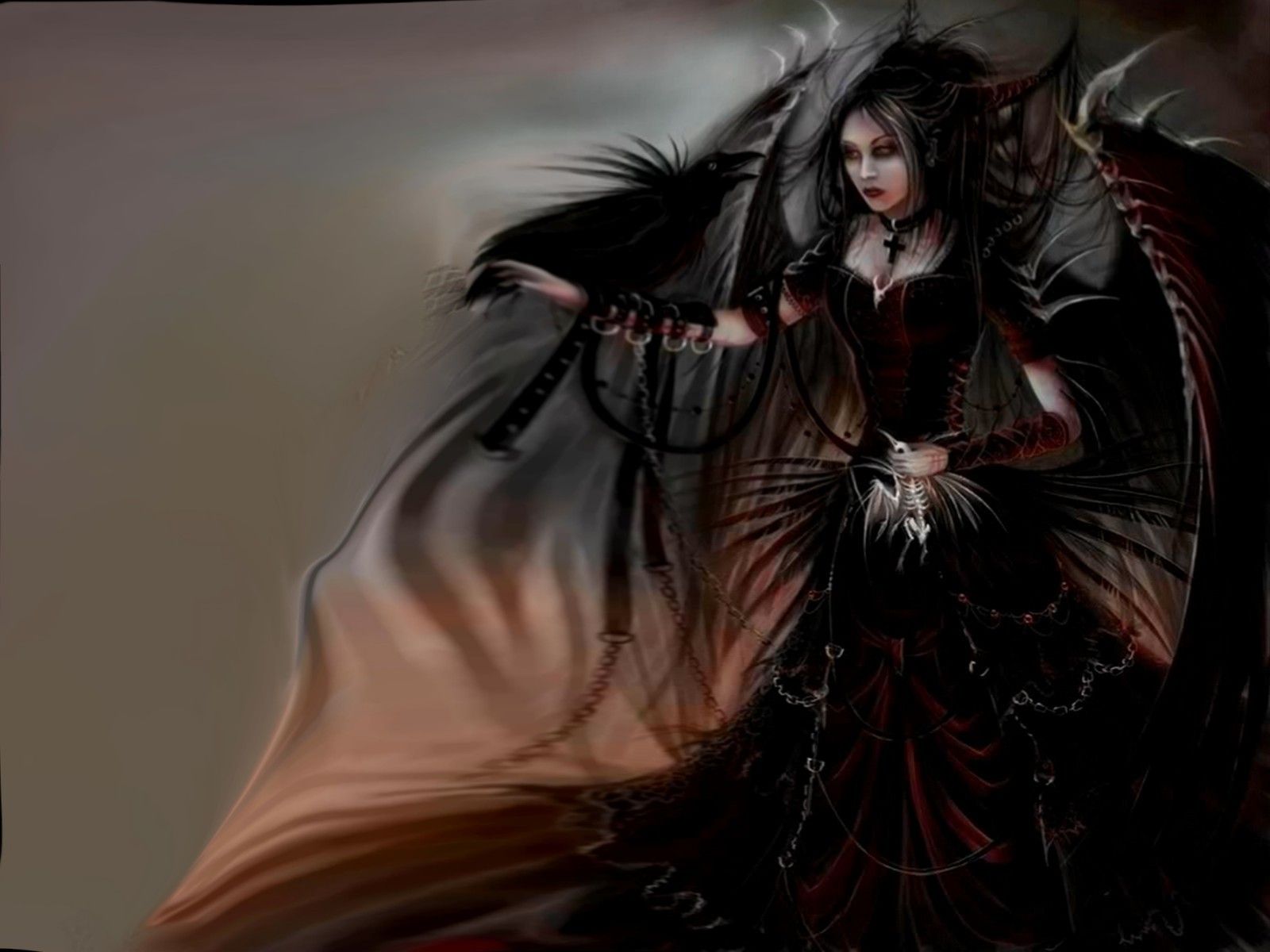 1600x1200 49+] Gothic Fairy Wallpaper on WallpaperSafari