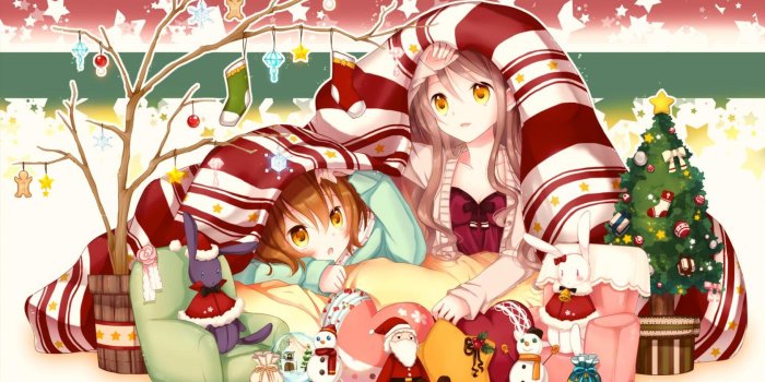 1920x1080 Kawaii Christmas Anime Wallpapers - Top Free Kawaii Christmas