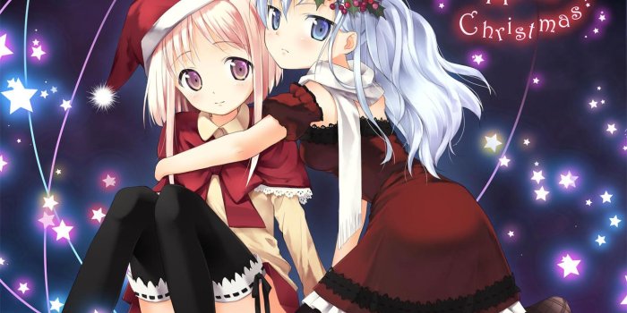 1440x900 Cute Girl Christmas Wallpapers