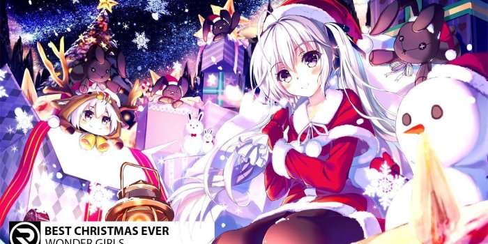 1280x720 Anime Girl Christmas Tree - 1280x720 Wallpaper - Ecopetit.cat