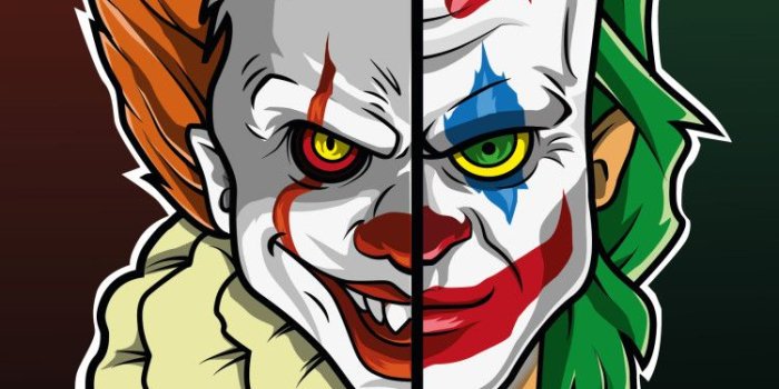 750x1334 750x1334 Joker Pennywise iPhone 6, iPhone 6S, iPhone 7 HD 4k