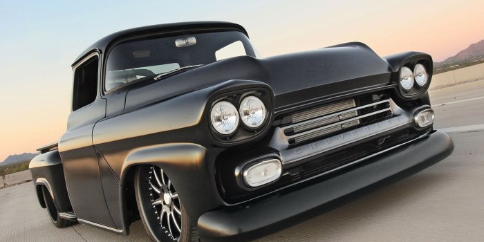 1600x1200 1958 Chevy Pickup - Something Sinister - Truckin Magazine