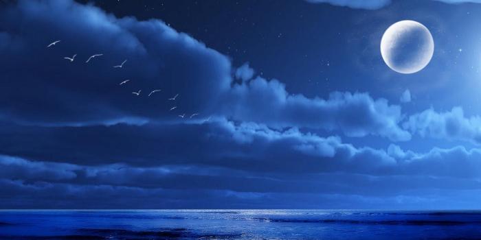 1920x1200 MIDNIGHT SKY | HD Midnight Moon Wallpaper | Anime scenery