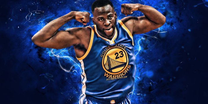 2880x1800 Download wallpapers Draymond Green, Golden State Warriors, NBA
