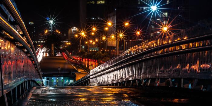 2880x1620 Bridge at Night Ultra HD Desktop Background Wallpaper for 4K UHD