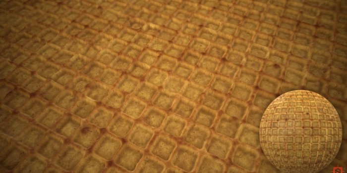 1920x1080 ArtStation - Eggo Waffle - Substance Designer, Nick Paparazzo