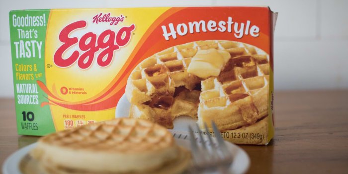 1600x900 Kellogg's Eggo waffle sales soar 45% in March as consumers eat