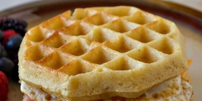 800x1200 Ham, Egg and Cheese Waffle Sandwiches- Upstate Ramblings