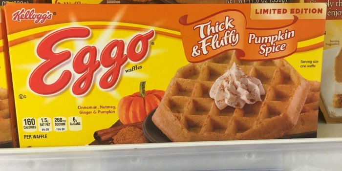 1024x768 Pumpkin Spice Eggo Waffles, Kellogg's, 9/2016, pics by Mik…