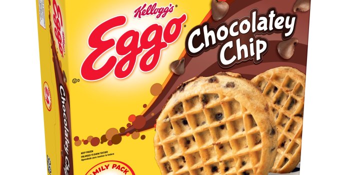 2400x2400 Kellogg's Eggo Chocolately Chip Waffles Easy Breakfast 29.6 oz 24