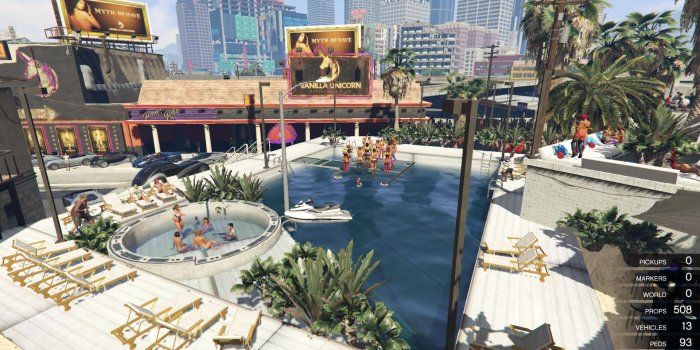 1920x1080 Vanilla Unicorn pool party - GTA5-Mods.com
