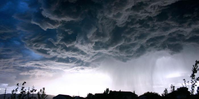 1366x768 Rain Cloud Hd Desktop Wallpaper Widescreen High Definition - Old