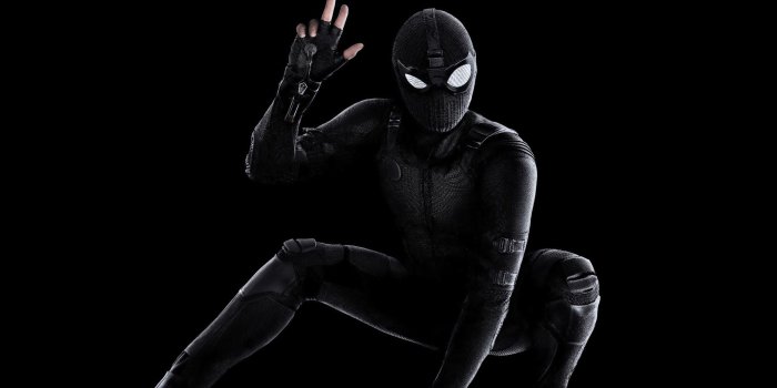 3000x2024 Wallpaper Spider-Man: Far From Home, Black suit, Stealth suit