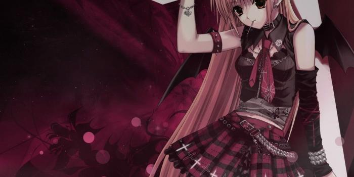 1280x1024 Brown haired female anime character illustration, manga, Death