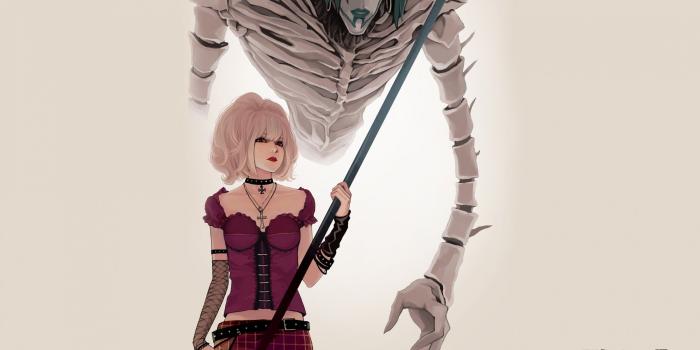 2560x1600 Death note Misa Amane Rem Shinigami wallpaper | 2560x1600 | 48982