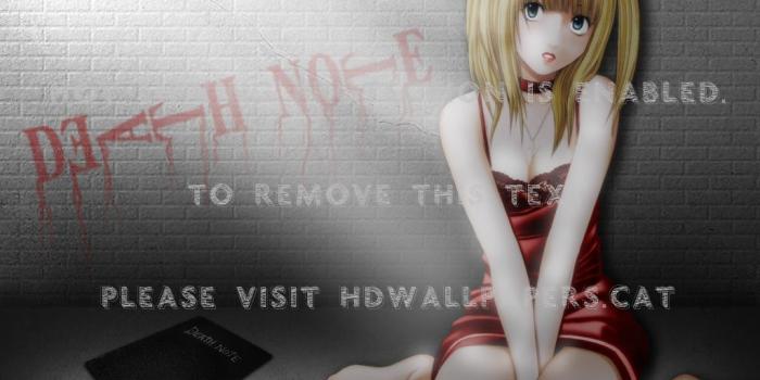 1024x768 death note anime misa