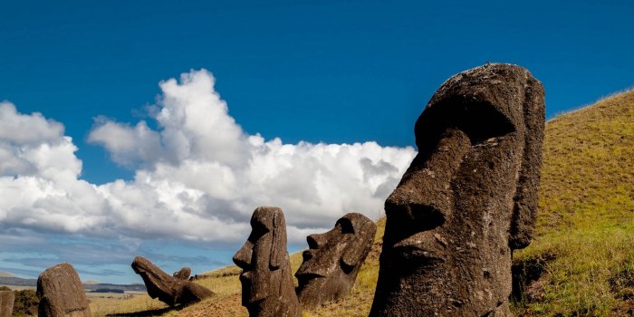 1920x1080 Download wallpaper 1920x1080 moai, statue, idol, easter island