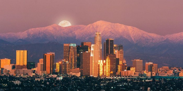 1999x1333 California Wallpaper - Los Angeles Snowy Mountains - 1999x1333