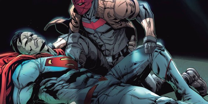 1332x850 Wallpaper Red Hood, Bizarro, Jason Todd, rebirth, DC, outlaws, red