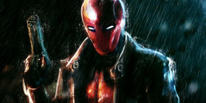 1366x768 Download 1366x768 wallpaper dc comics, red hood, art, tablet