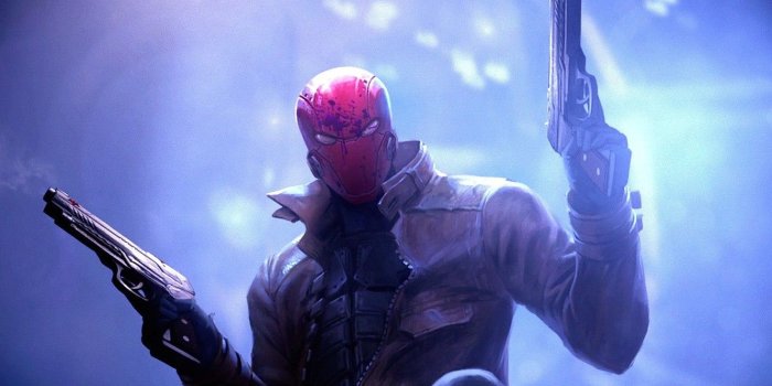 1332x850 Wallpaper weapons, DC Comics, Red Hood, antihero, guns, Red Hood