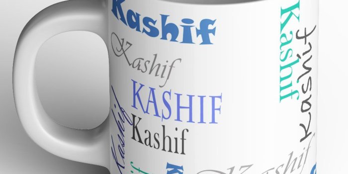 1100x1100 Buy Abaronee Personalized Kashif Name Printed Ceramic - Coffee Cup