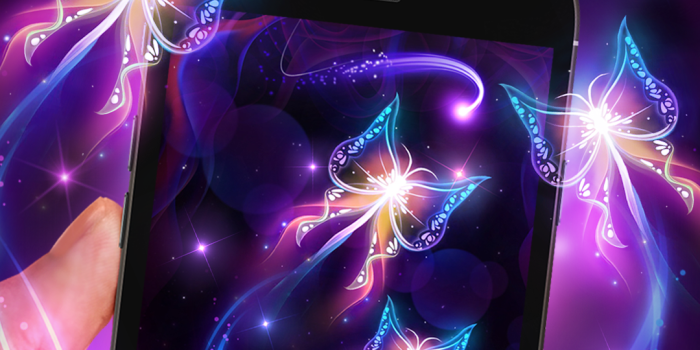 1080x1920 Neon butterfly live wallpaper! | Live wallpapers, Butterfly