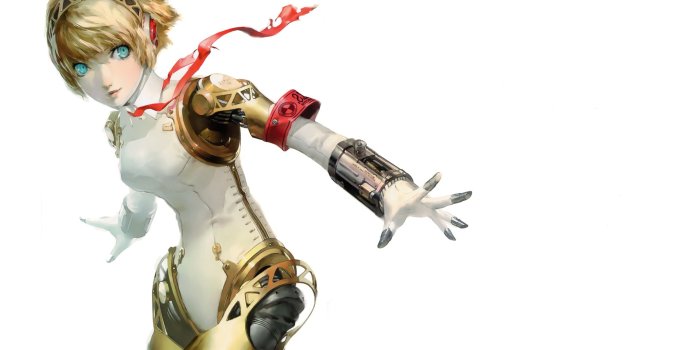 1920x1080 cyborg, Cyberpunk, Anime, Anime Girls, Robot, Persona Series