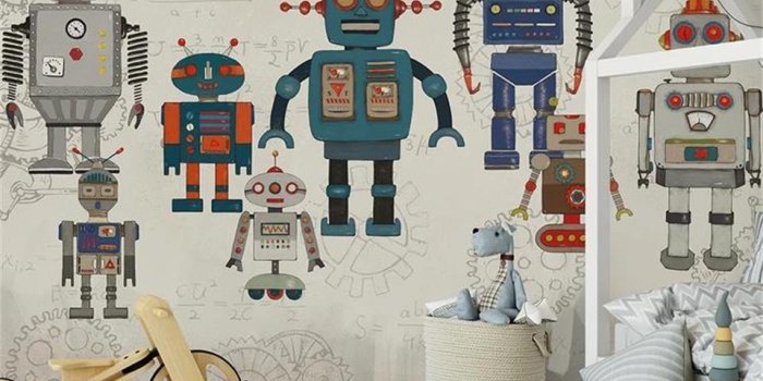 960x841 Custom Size 3d Photo Wallpaper Mural Kids Room Simple Hand Drawn