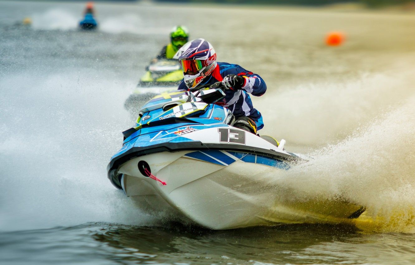 1332x850 Wallpaper race, jet ski, Jet Ski images for desktop, section спорт