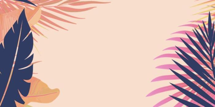 830x1706 palms, beach, tropical, summer, summer vibes, pastel colors