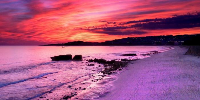 1920x1200 Pink Beach - Wallpaper, High Definition, High Quality, Widescreen