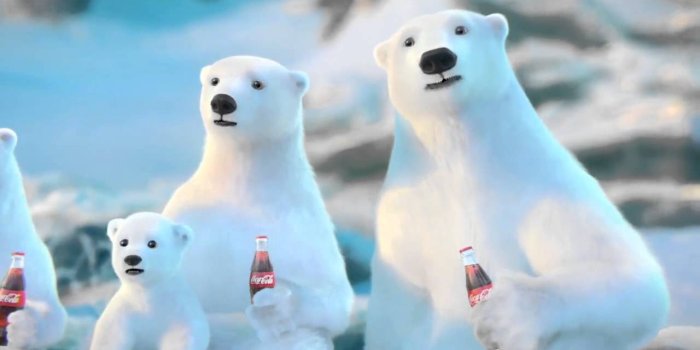 1280x720 Coca Cola Polar Bear Desktop Wallpaper 07735 - Baltana