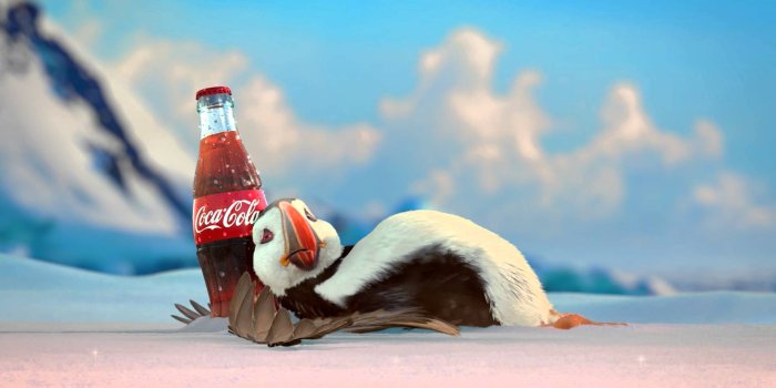 1920x1080 Coca Cola Polar Bear Background Wallpaper 07734 - Baltana