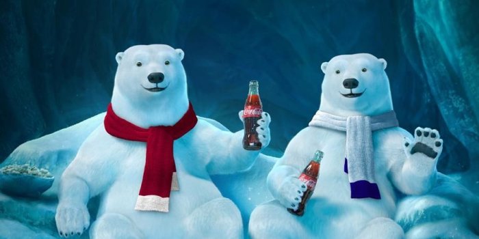900x900 Coca-Cola Polar Bear꧁