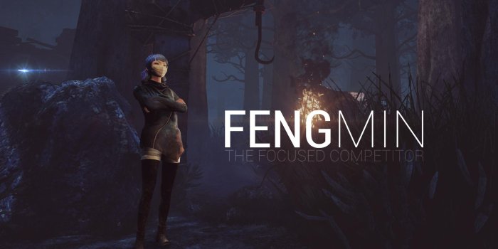 1920x1080 Feng Min wallpaper I've put together ~ : deadbydaylight