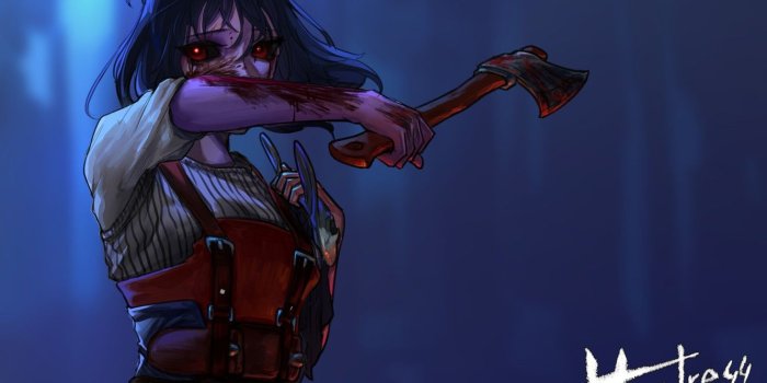 1332x850 Wallpaper girl, blood, taper, Dead by Daylight images for desktop