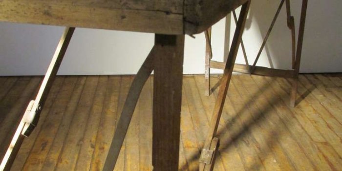 768x1024 Free download Antique Wallpaper Hangers Work Table at 1stdibs