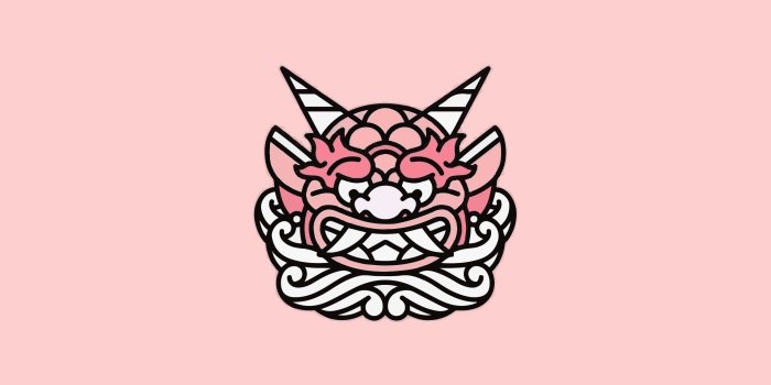 2560x1440 pink, Demon, Illustration, Pink background Wallpapers HD / Desktop