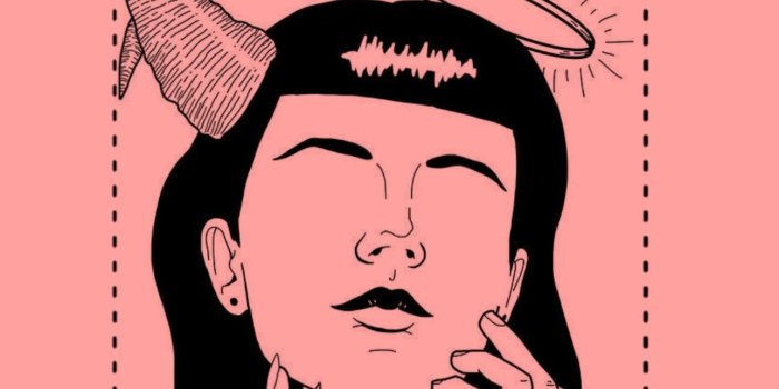 1288x2289 freetoedit demon angel wallpaper aesthetic pink black...