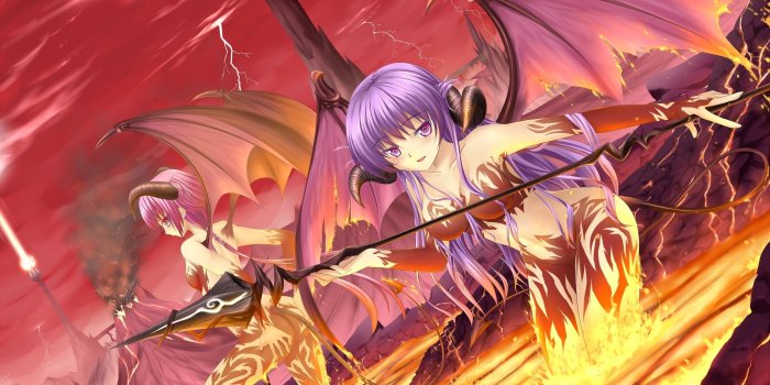 3000x1631 Anime Succubus Wallpapers (65+ images)