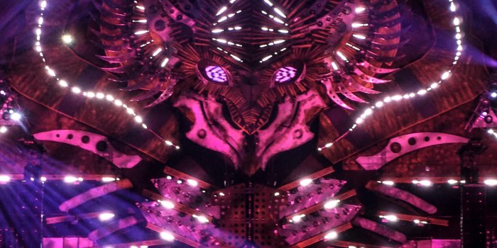 4000x6000 HD Defqon.1 Phone Wallpaper („The Demon Inside“) : hardstyle