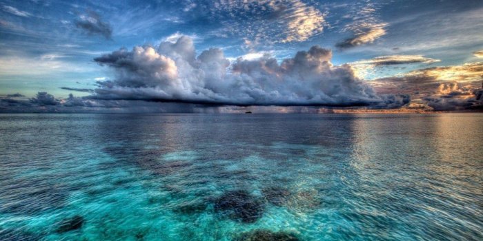 1365x768 Dark Clouds Wallpapers